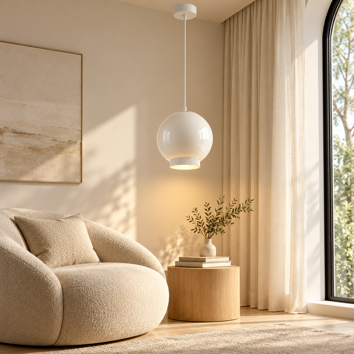 Energy Efficient Pendant Light Adjustable Modern Design — photo 6