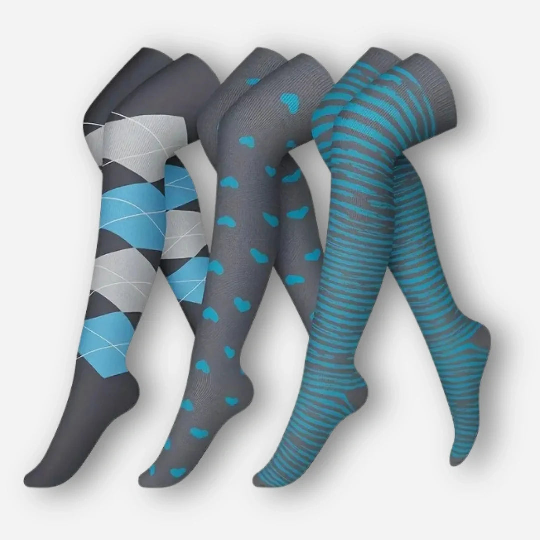 ErgiloStocking 3-pack - Overknee Compression Stockings — photo 1
