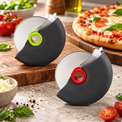 Ergonomic Pizza Cutter with Detachable Stainless Steel Design — photo 1