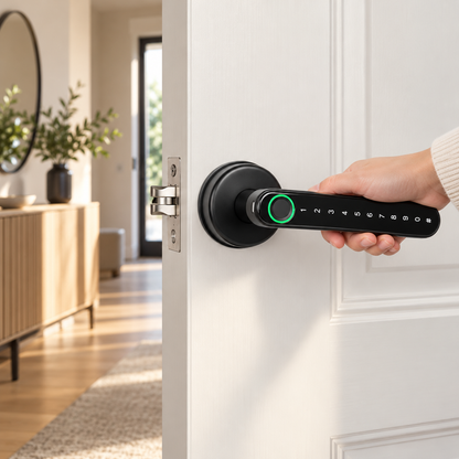 Fingerprint Door Lock Smart Biometric Keyless Entry System — photo 2