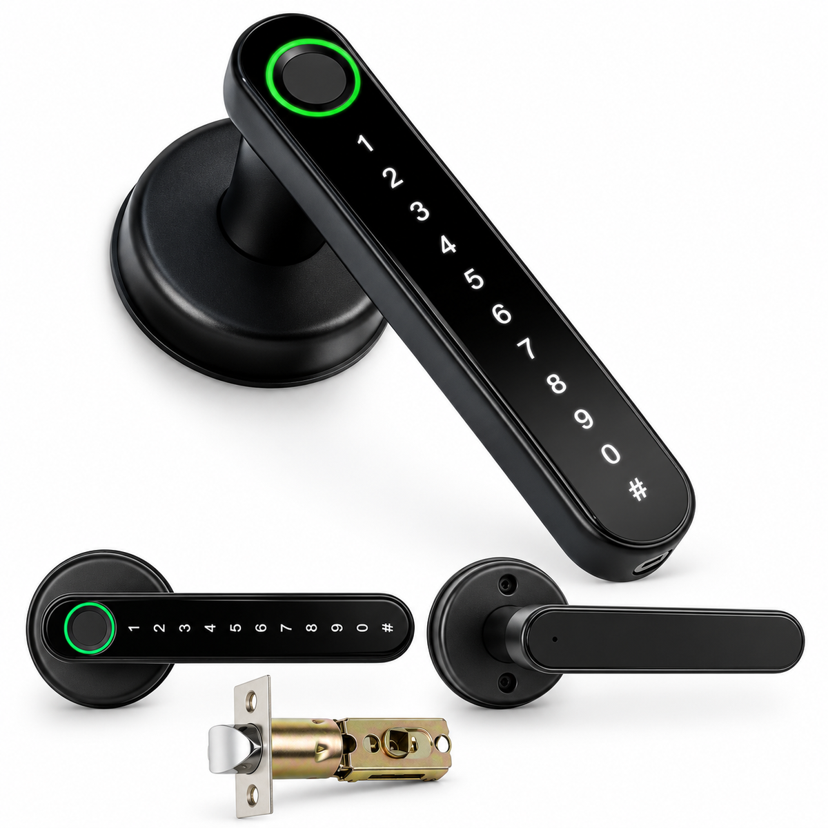 Fingerprint Door Lock Smart Biometric Keyless Entry System — photo 4