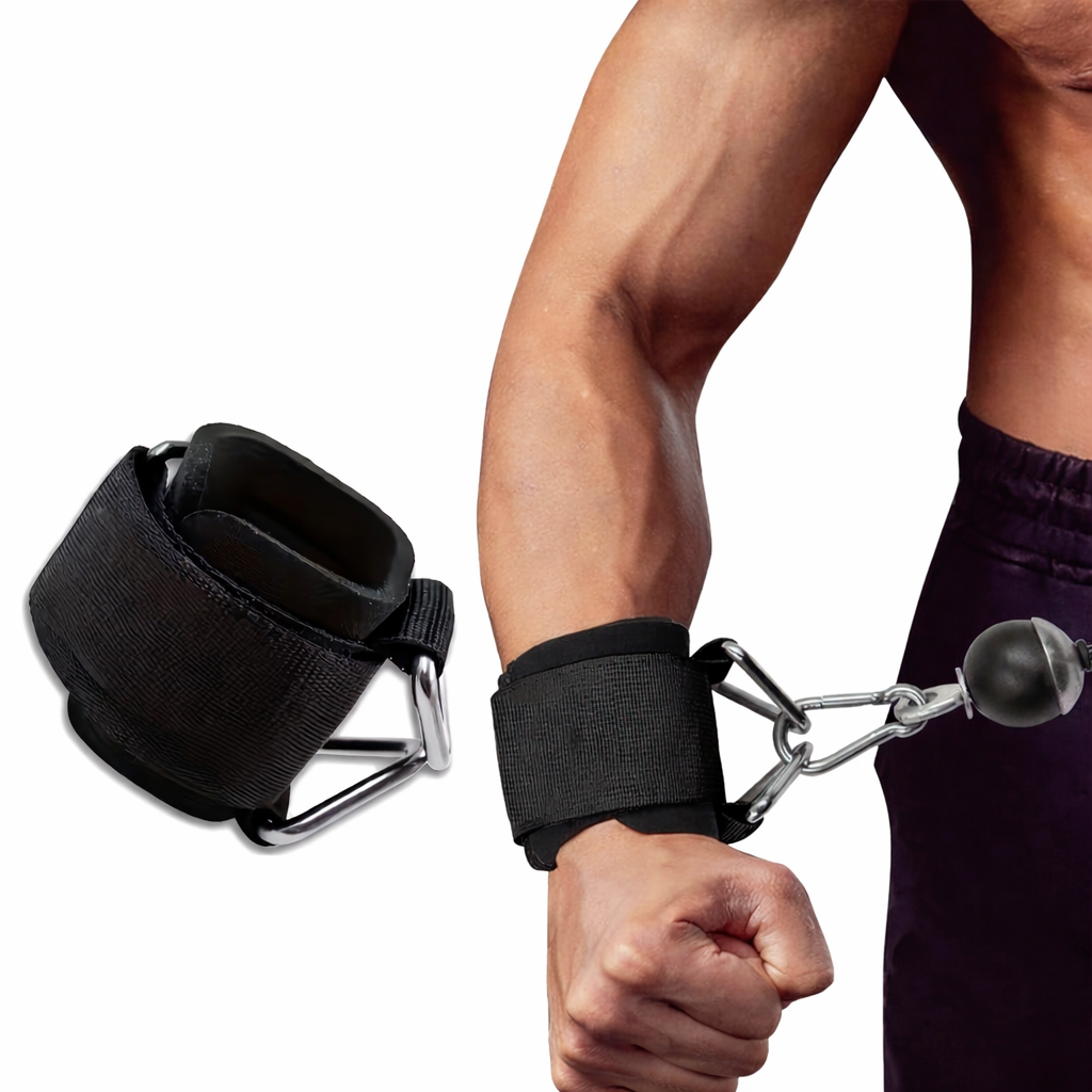 Adjustable Anti Slip Weight Lifting Wrist Straps in Durable Nylon for Deadlifts, Rows and Pull Ups — photo 13
