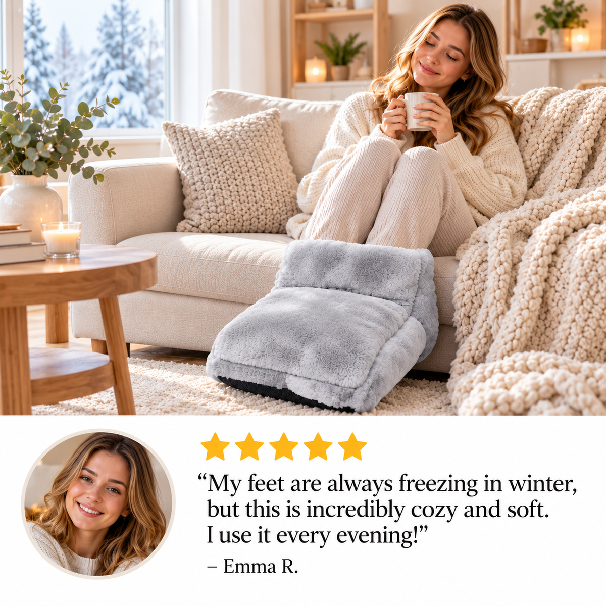 CozyStep Heated Foot Warmer — photo 9