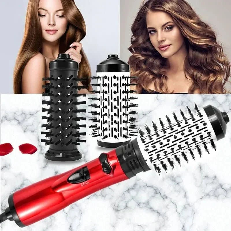 3-in-1 Hot Air Brush – Hair Dryer Brush, Volumiser & Curler with Ionic Technology, 3 Speeds & Multiple Heat Settings — photo 2