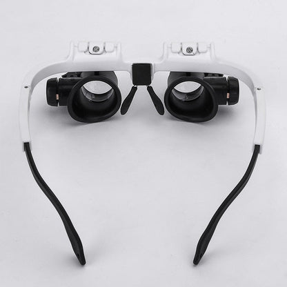 LED Head Magnifier Glasses with 8x, 15x & 23x Magnification – Lighted Headband Magnifier for Hobbies, Jewellery & Precision Work — photo 8