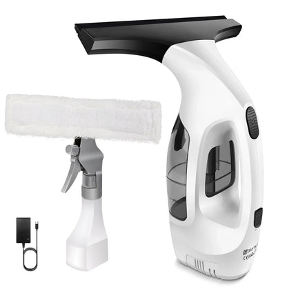 Handheld Electric Window Cleaner and Vacuum Mop - Portable 2-in-1 Glass Squeegee with Water Spray and Suction for Household and Outdoor Use - Unisex — photo 1