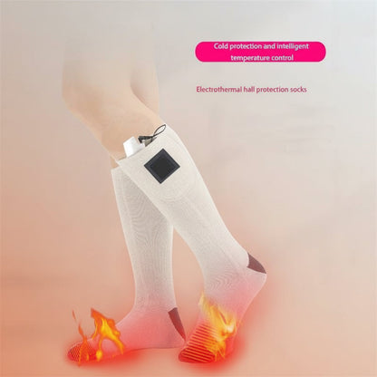 Rechargeable Heated Socks - Electric Thermal Foot Warmers with Toe Heating Zones — photo 14