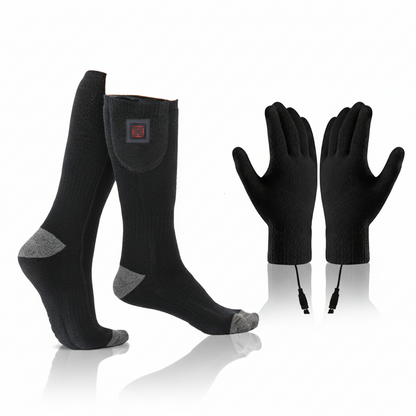 Rechargeable Heated Socks - Electric Thermal Foot Warmers with Toe Heating Zones — photo 5