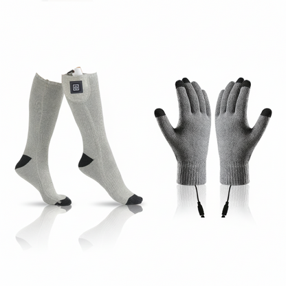 Rechargeable Heated Socks - Electric Thermal Foot Warmers with Toe Heating Zones — photo 9