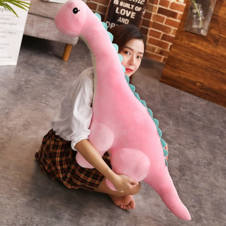 Giant Diplodocus Dinosaur Soft Toy, Plush Cuddly Stuffed Animal in Three Sizes and Three Colours — photo 7