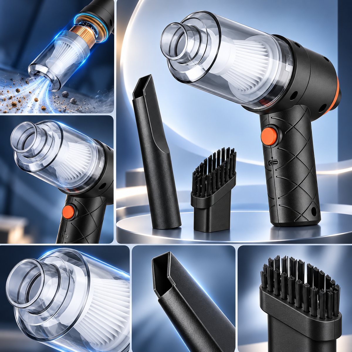 Handheld Vacuum Cleaner Mini Wireless Compact Portable — photo 4