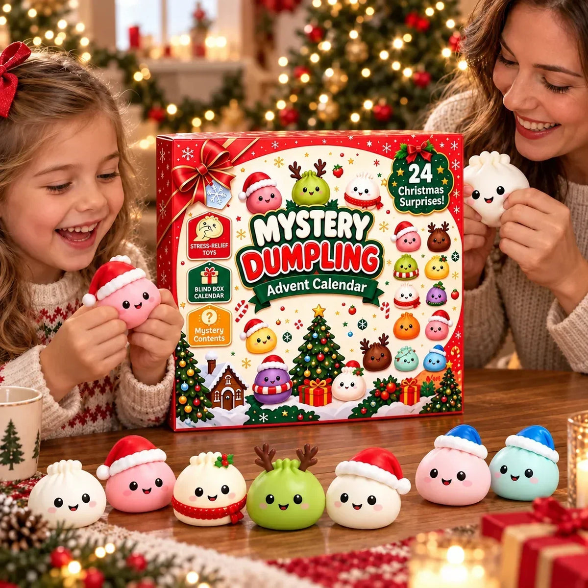 Dumpling Squishy Advent Calendar 2026 — photo 5