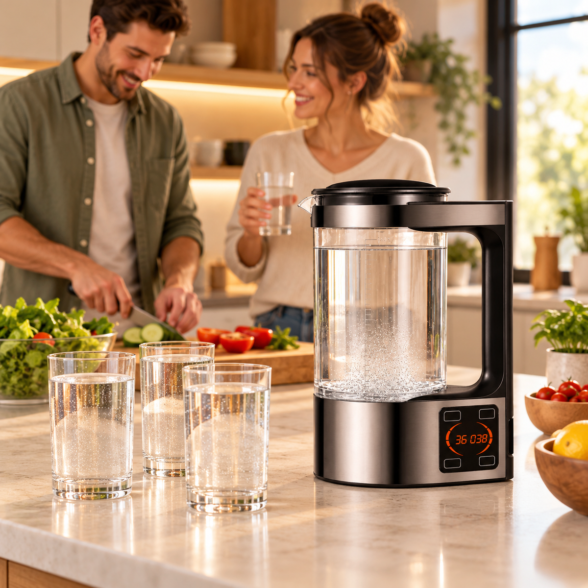 Hydrogen Water Pitcher - Large Capacity Generator Faucet — photo 5