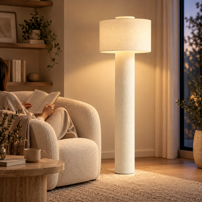 Indirect Lighting Floor Lamp - Tall Decorative Design — photo 5