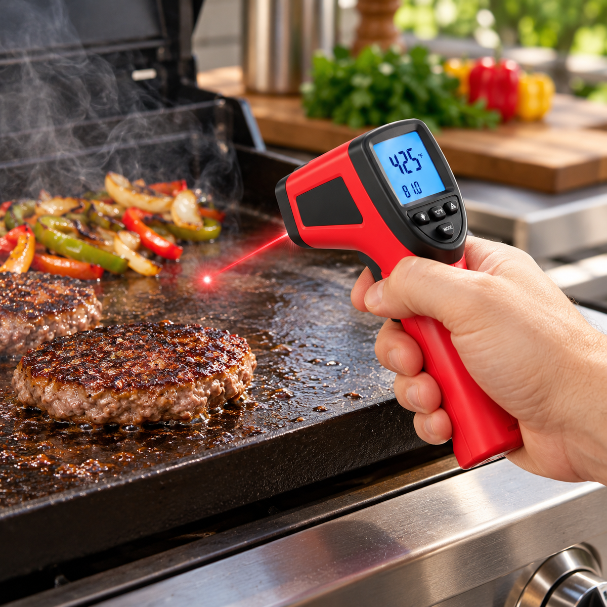 Infrared Surface Thermometer for Grilling and Cooking — photo 4