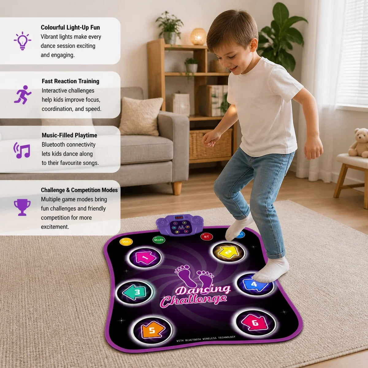 Light-Up Dance Mat — photo 6