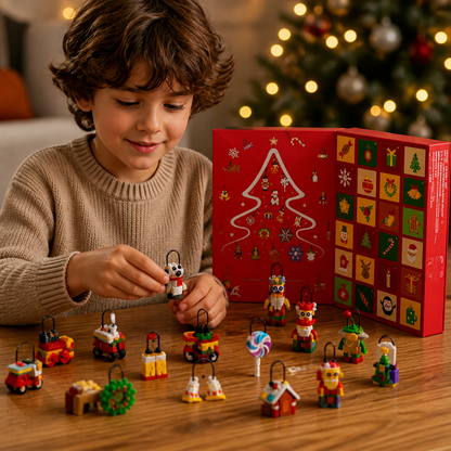 Nordspur | Advent Calendar Building Blocks for Christmas Decorations — photo 1