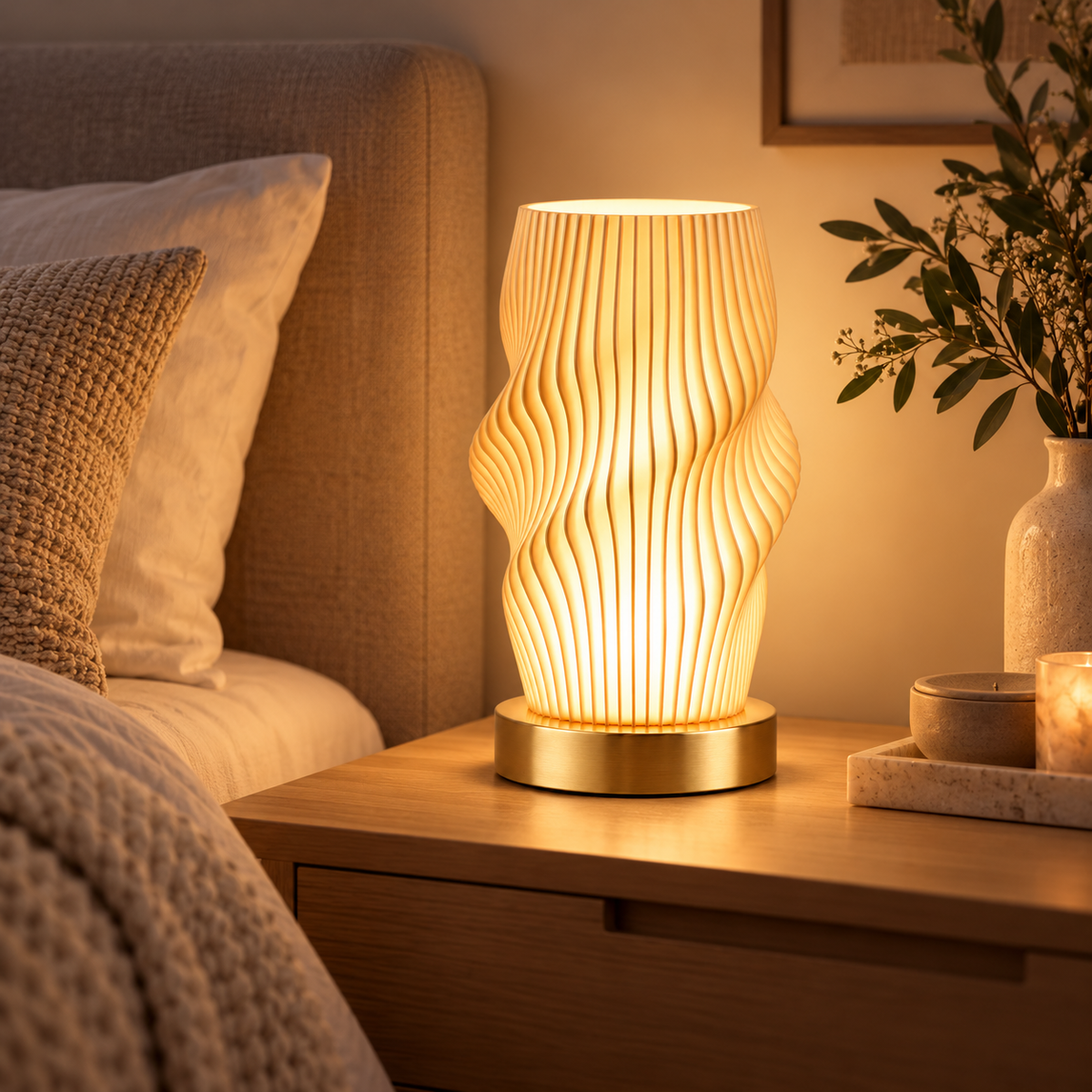 LED Table Lamp USB Touch Dimmable Compact Modern Desk Light — photo 2