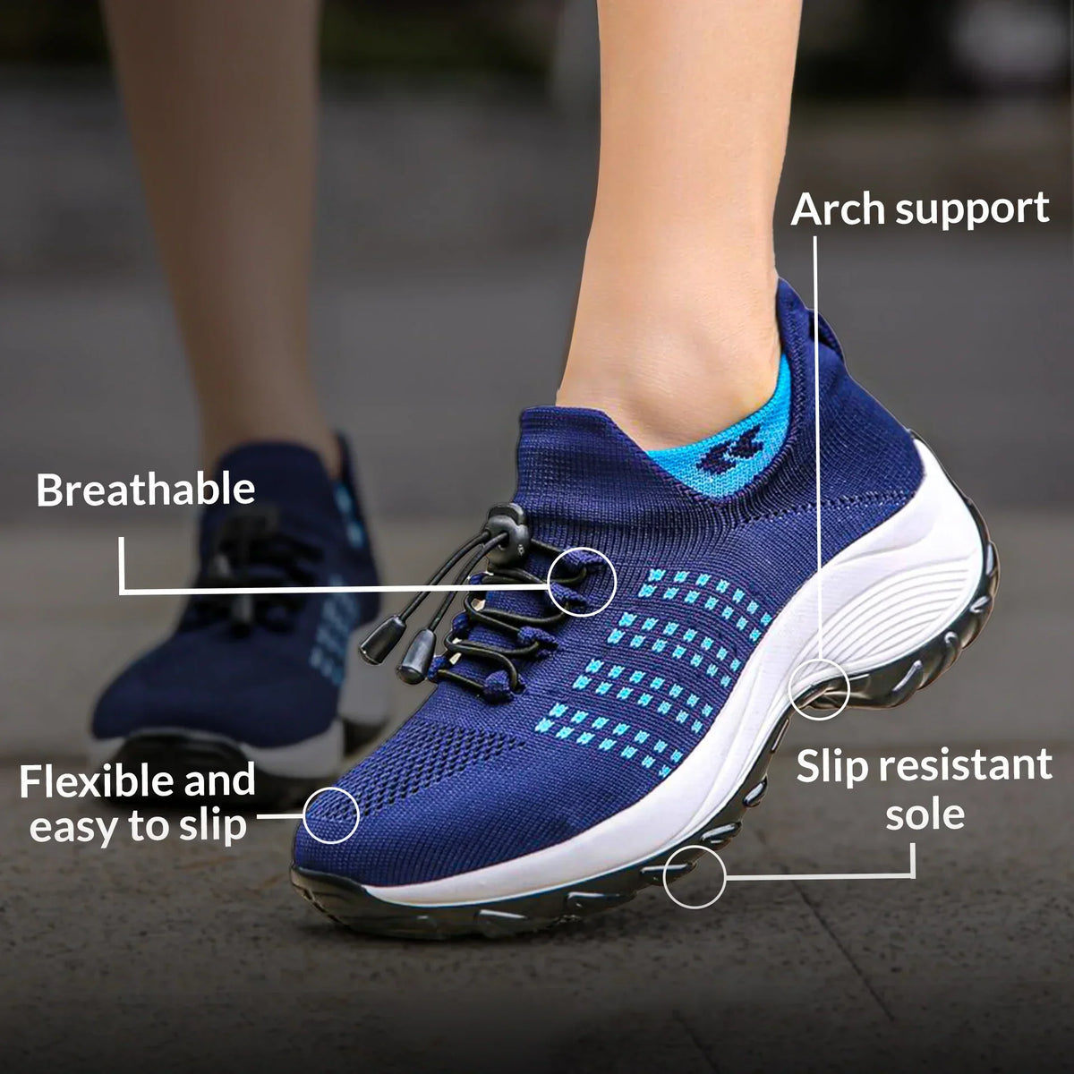 OrthoPath™ | Stretch Cushion Orthopaedic Shoes — photo 2