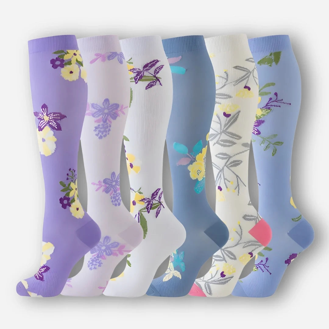 ErgiloColor - Joyful 6-Pack Compression Socks — photo 39