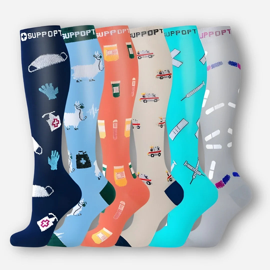 ErgiloColor - Joyful 6-Pack Compression Socks — photo 15