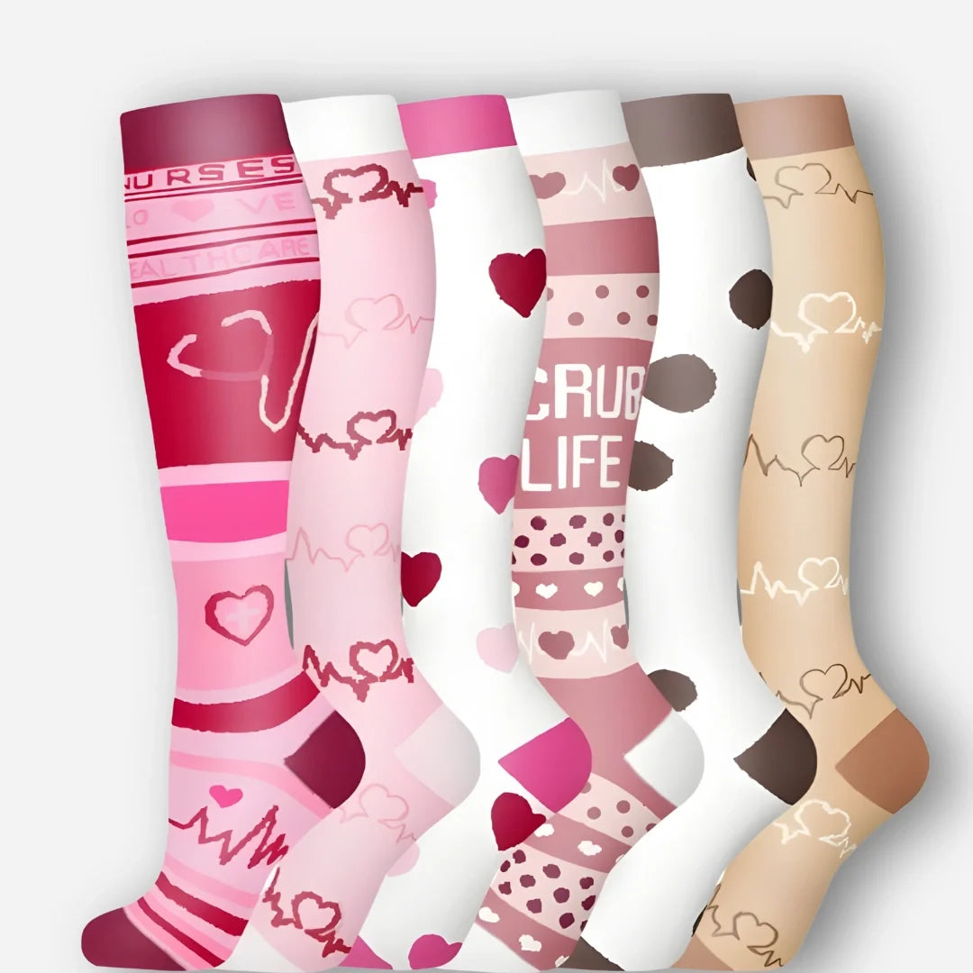ErgiloColor - Joyful 6-Pack Compression Socks — photo 16