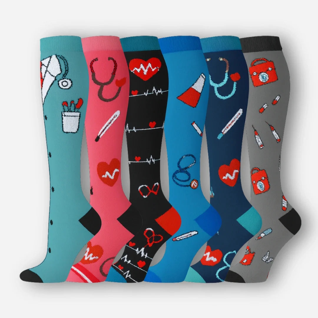 ErgiloColor - Joyful 6-Pack Compression Socks — photo 8