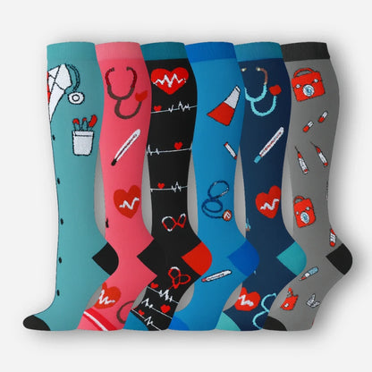ErgiloColor - Joyful 6-Pack Compression Socks — photo 8