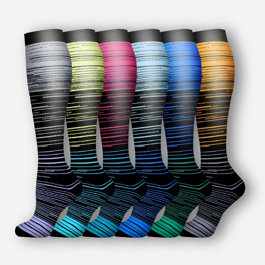 ErgiloColor - Joyful 6-Pack Compression Socks — photo 41