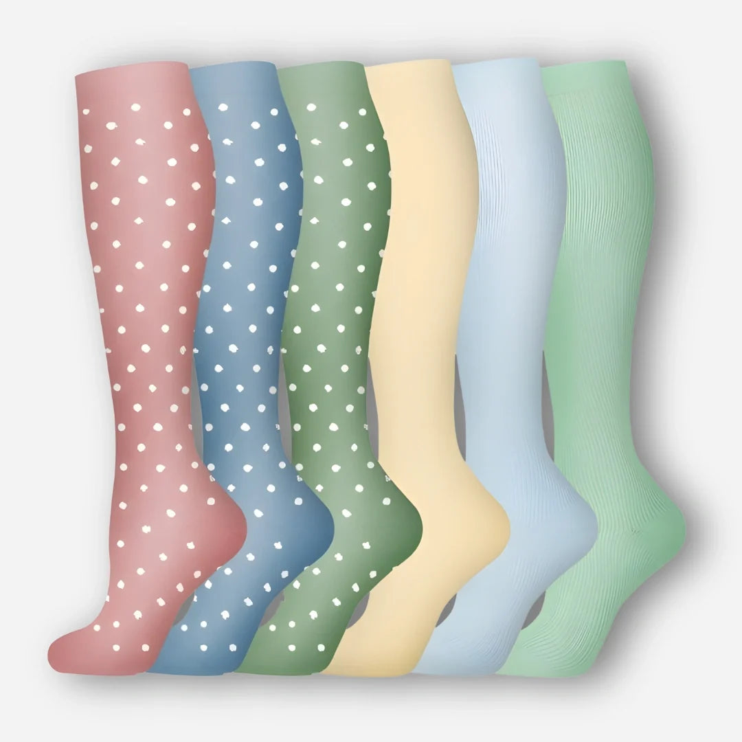 ErgiloColor - Joyful 6-Pack Compression Socks — photo 37
