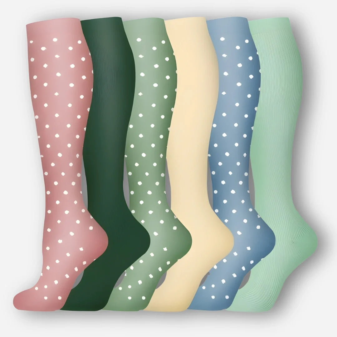 ErgiloColor - Joyful 6-Pack Compression Socks — photo 38