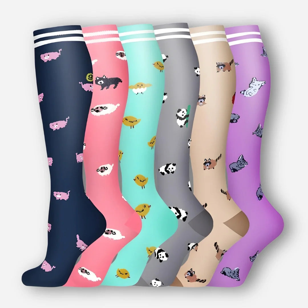 ErgiloColor - Joyful 6-Pack Compression Socks — photo 19