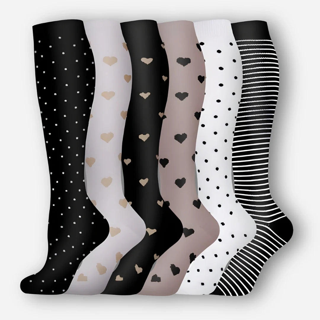 ErgiloColor - Joyful 6-Pack Compression Socks — photo 30