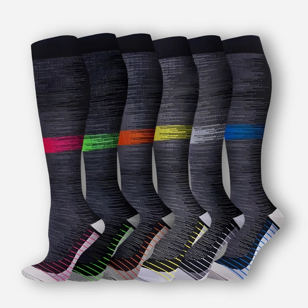 ErgiloColor - Joyful 6-Pack Compression Socks — photo 42