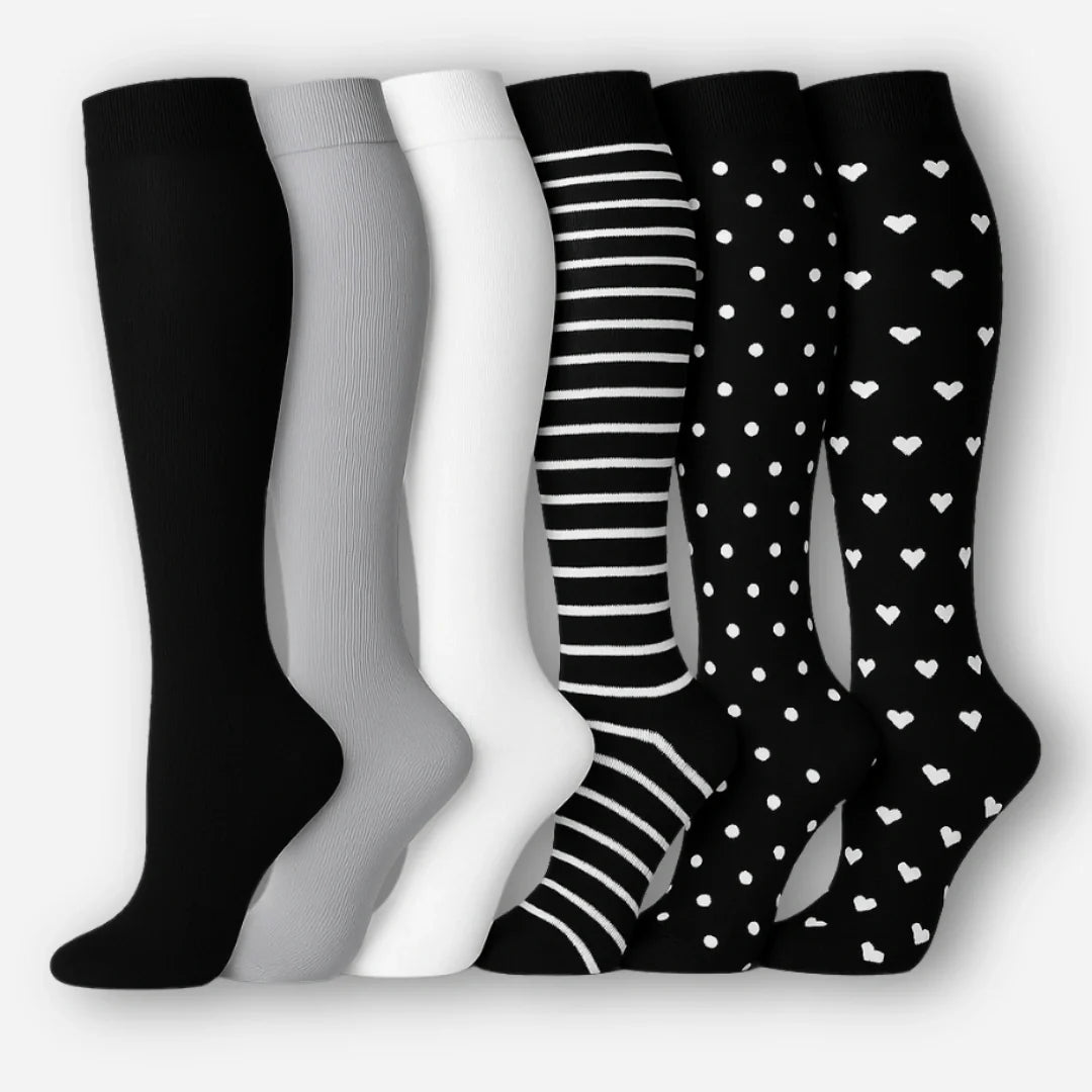 ErgiloColor - Joyful 6-Pack Compression Socks — photo 31