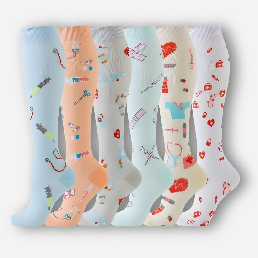 ErgiloColor - Joyful 6-Pack Compression Socks — photo 9