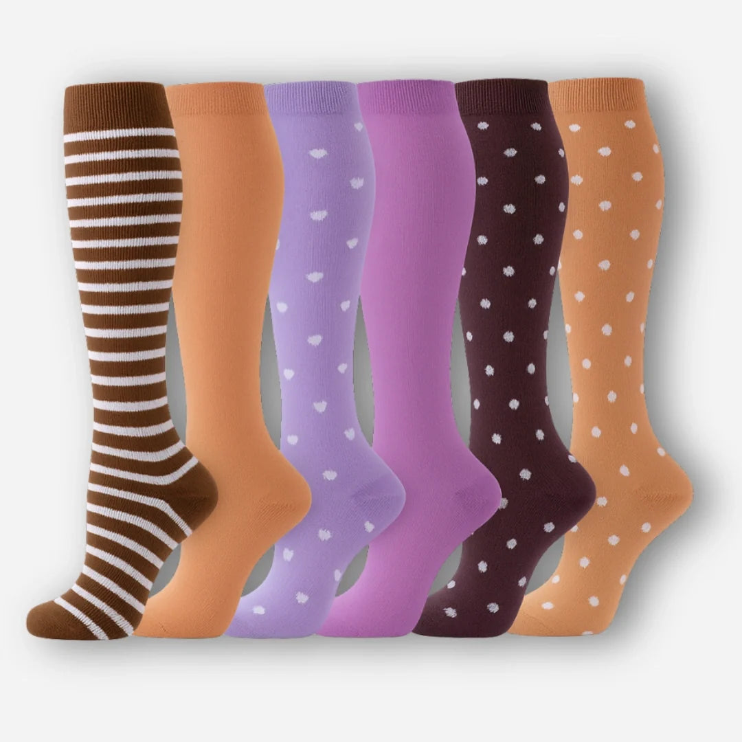 ErgiloColor - Joyful 6-Pack Compression Socks — photo 35