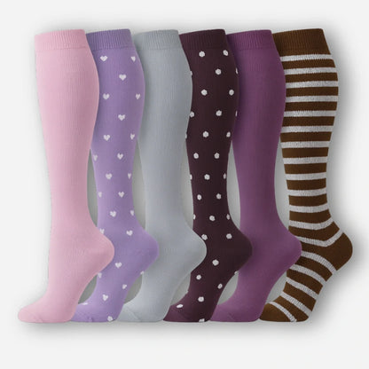 ErgiloColor - Joyful 6-Pack Compression Socks — photo 34
