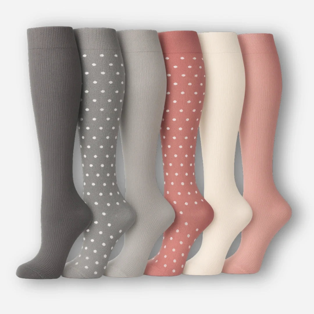 ErgiloColor - Joyful 6-Pack Compression Socks — photo 36