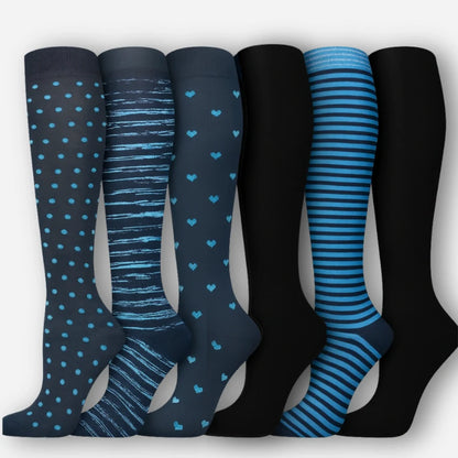ErgiloColor - Joyful 6-Pack Compression Socks — photo 32