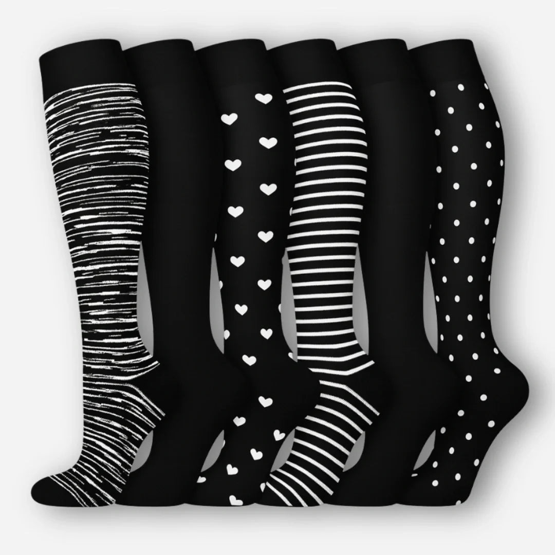 ErgiloColor - Joyful 6-Pack Compression Socks — photo 33