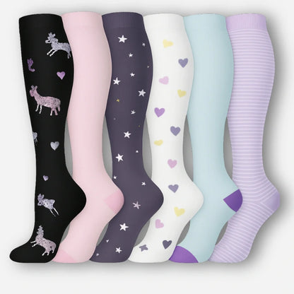 ErgiloColor - Joyful 6-Pack Compression Socks — photo 28