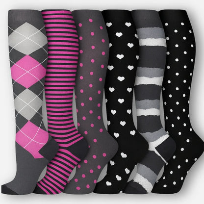 ErgiloColor - Joyful 6-Pack Compression Socks — photo 29