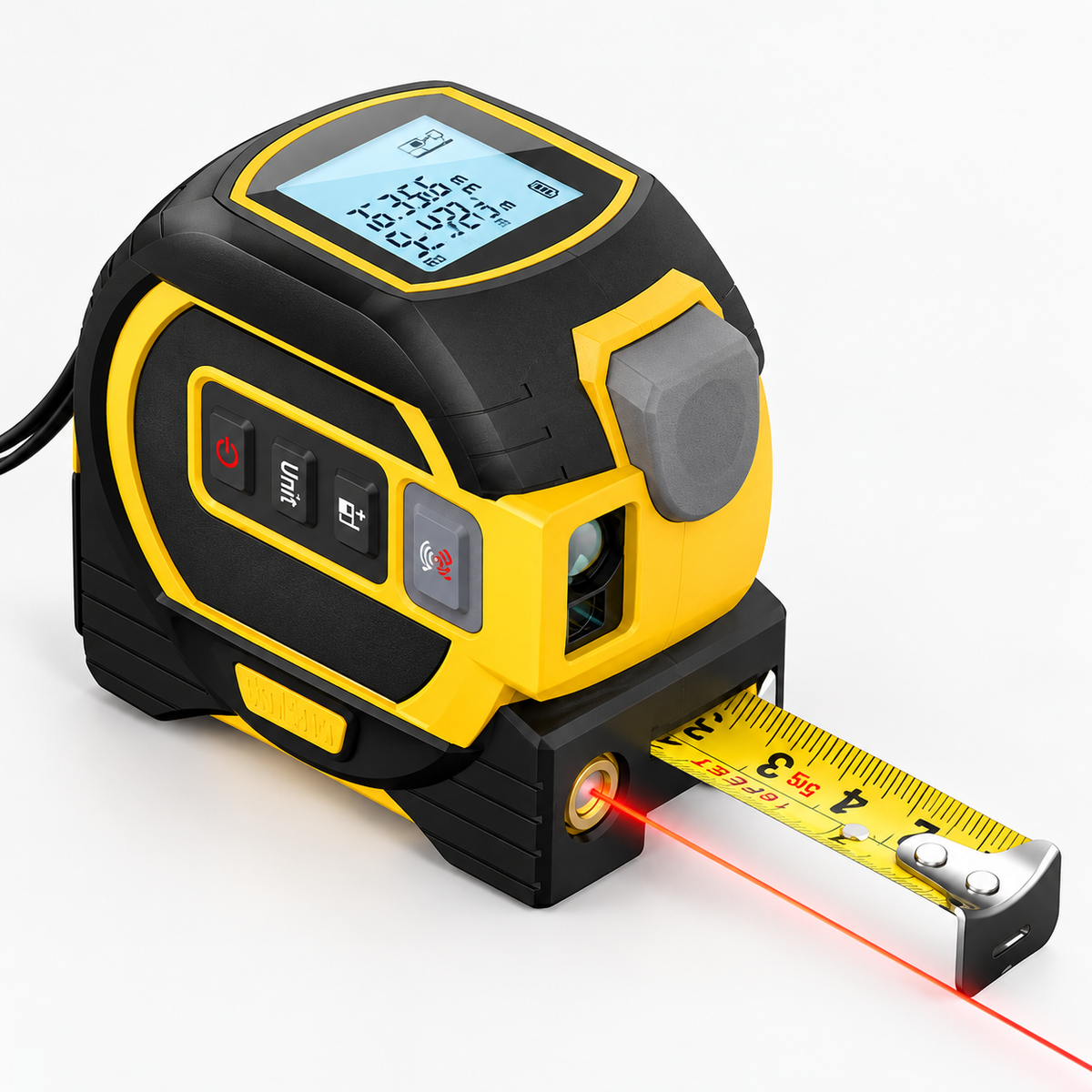 Laser Measuring Tape Digital Tool Multi Function Design — photo 2