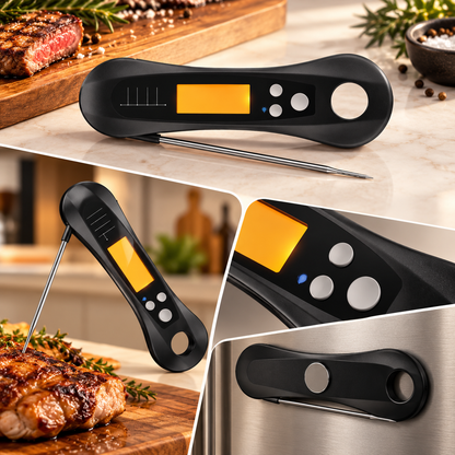 Magnetic Digital Meat Thermometer for Instant Read Precision — photo 5