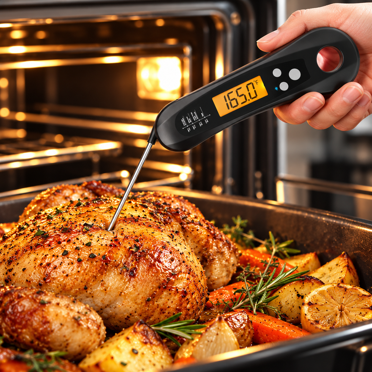 Magnetic Digital Meat Thermometer for Instant Read Precision — photo 4