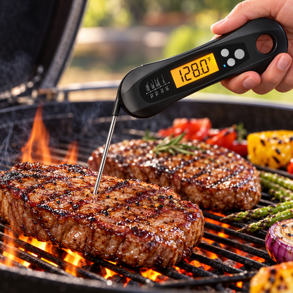 Magnetic Digital Meat Thermometer for Instant Read Precision — photo 6