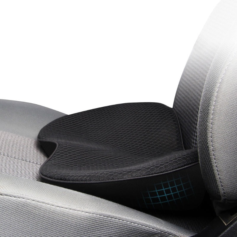Memory Foam Car Seat Cushion with Breathable Washable Cover for Long Drives and Office Chairs — photo 1