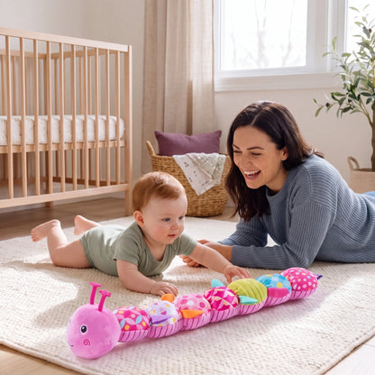 Musical Caterpillar Sensory Baby Toy — photo 1