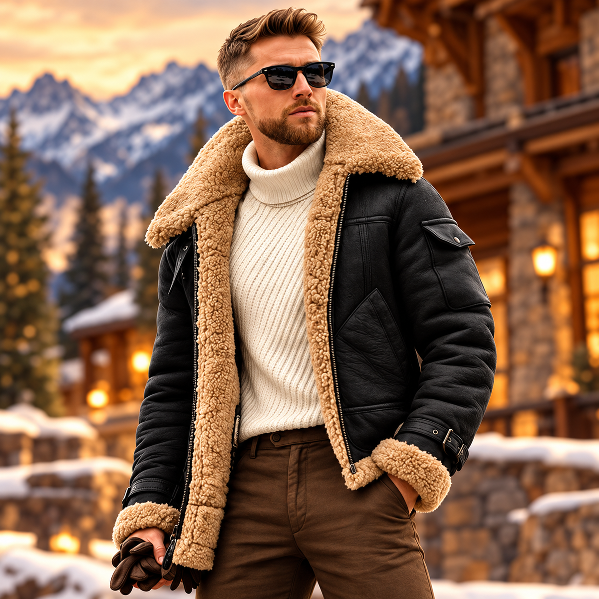 Men's Bomber Jacket Fashionable | Outerwear — photo 3